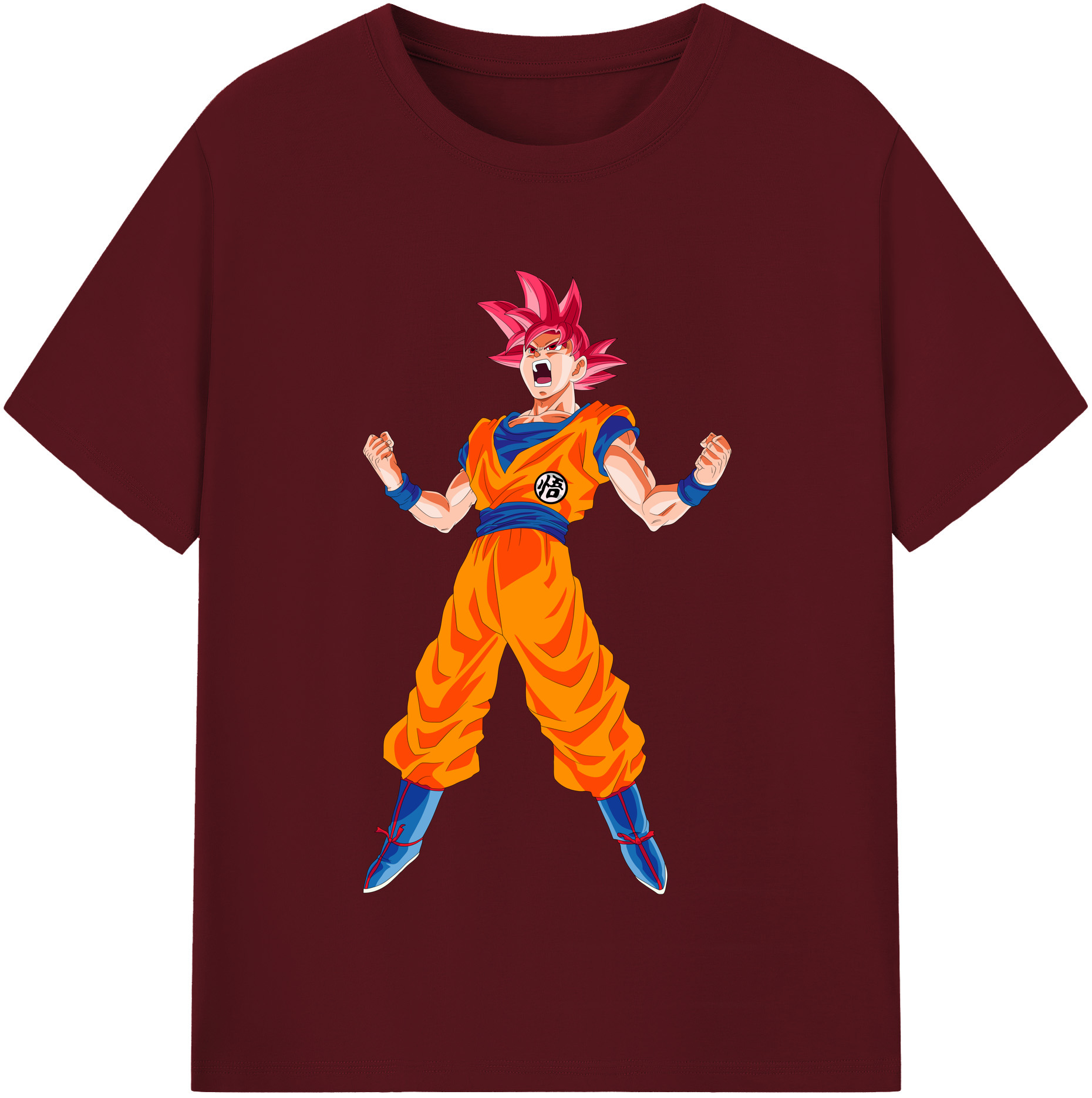 （画像用） ドラゴンボール 孫悟空（そん ごくう）Son Goku カカロット DRAGON BALL Kakarotto 綿100％半袖Tシャツ（フロントプリント）